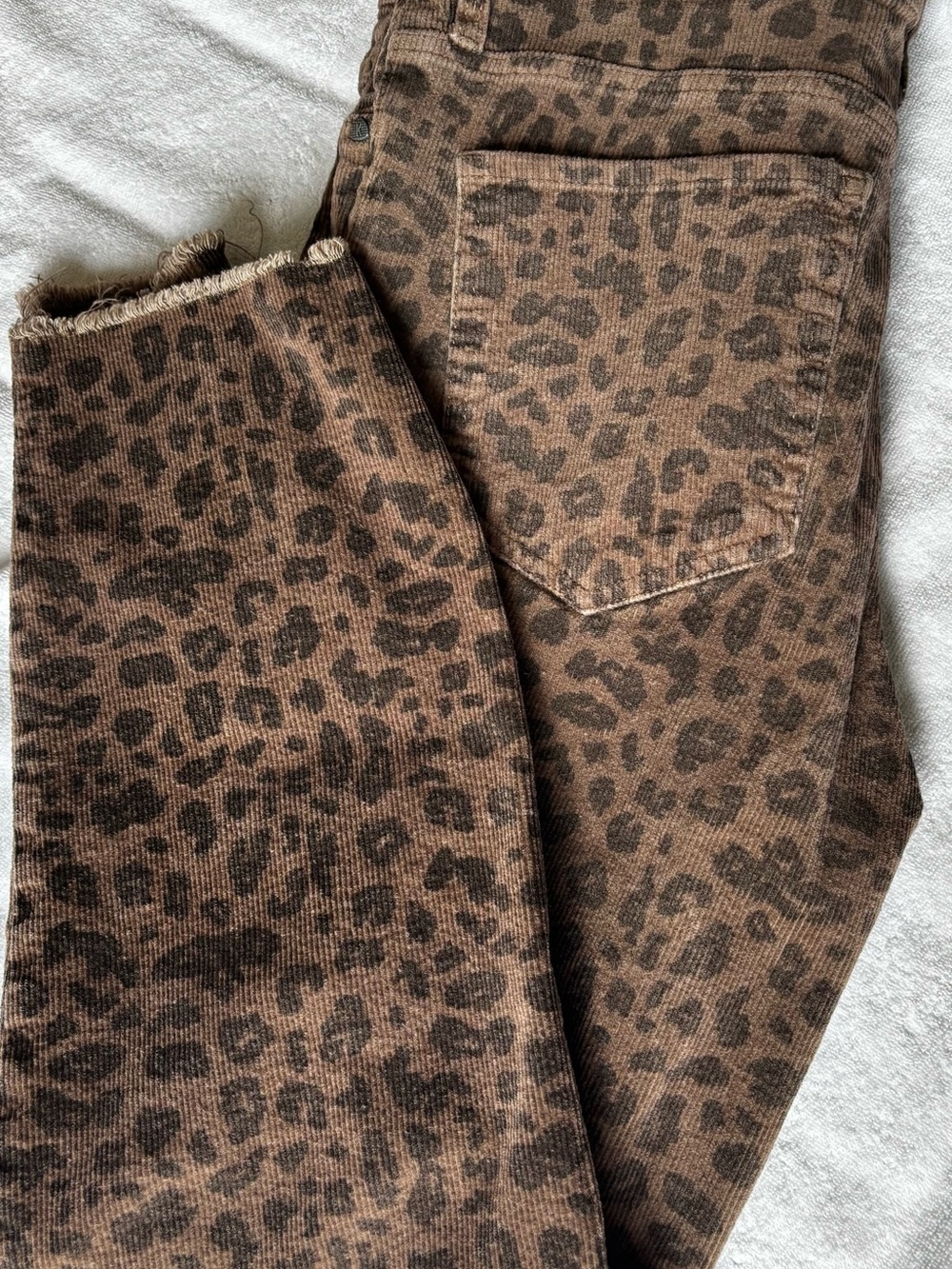 Kut from the Kloth Rachael Brown Leopard-Print Mom Jeans 14 women’s - Picture 6 of 6